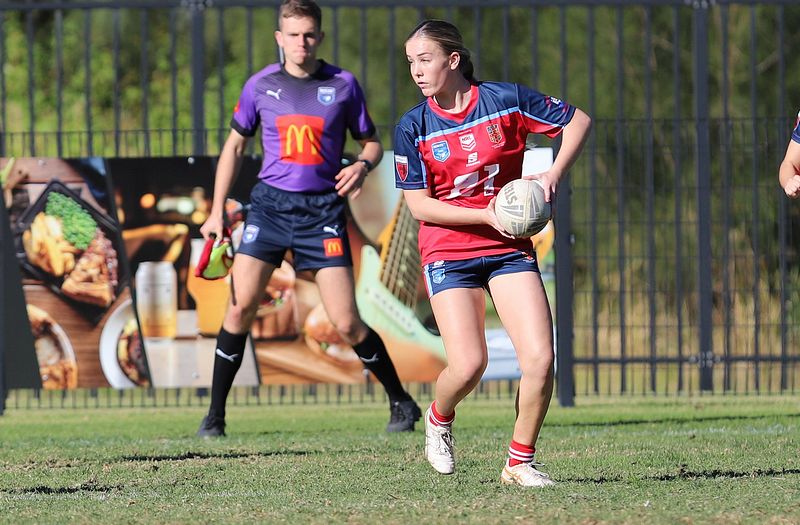 NSWCHS Trials D3 u18 Schoolgirls RED v SOUTHERN