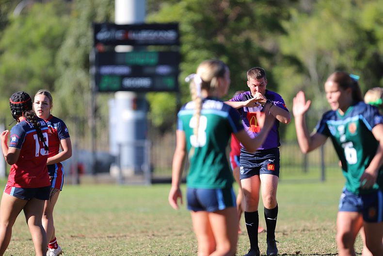 NSWCHS Trials D3 u18 Schoolgirls RED v SOUTHERN