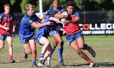 2023 NSWCHS u18s Rugby League trials action Photo's Day 3 schoolboys Sydney Red v Southern (Photo's : Steve Montgomery)