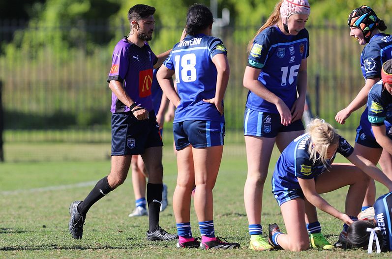 NSWCHS trials D3 u18 Girls Southern v Western