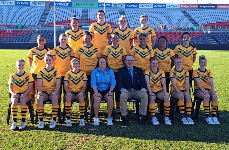 2023 Australian Under 18 Schoolgirls team (Photo : NewsCorp Sport)