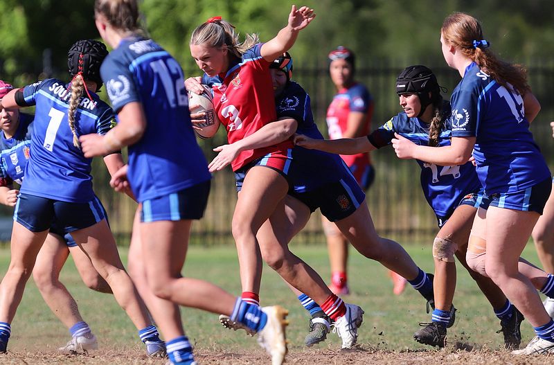 NSWCHS trials D3 Girls RED v SOUTHERN