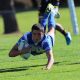 Jett Cleary dives in for a try in the Schoolboy Cup (Photo : Steve Montgomery)
