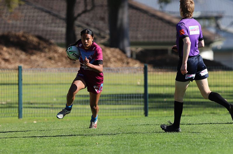 Schoolgirl Cup Bass v Hills