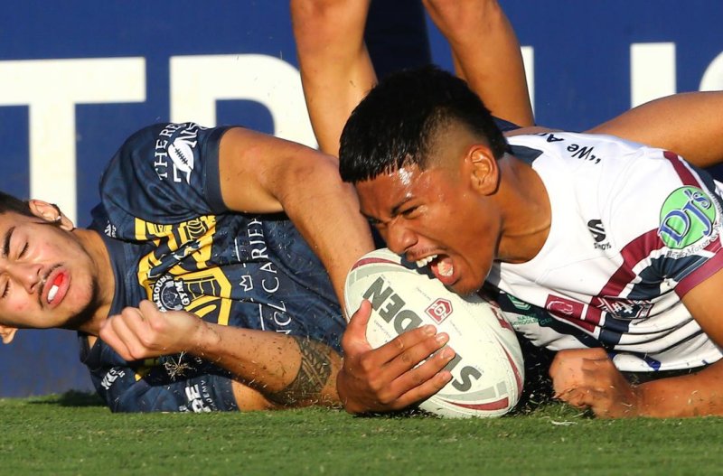LJ Nonu has been impressive for Ipswich. Picture David Clark