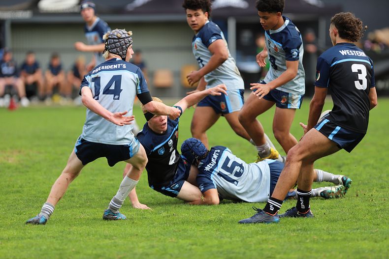 u15 Schoolboys PRESIDENTS v WESTERN