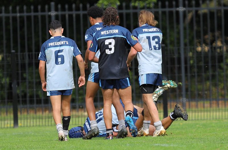 u15 Schoolboys PRESIDENTS v WESTERN