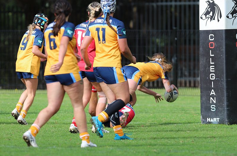 u16 Schoolgirls D1 RED v GOLD