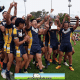 Westfields SHS celebrate their 2023 Peter Mulholland Schoolboy Cup win (Photo's : Steve Montgomery)