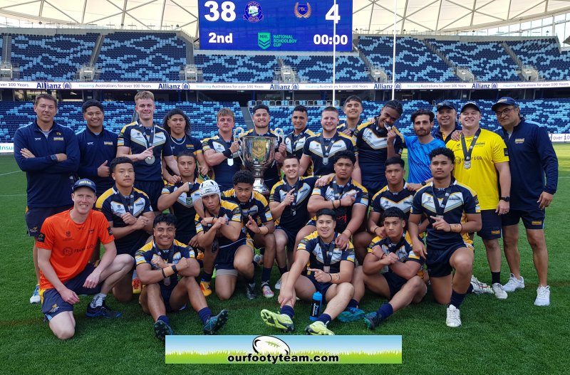 Westsfields Sports High School are the2023 National Schoolboy Cup Champions (Phpoto : Steve Montgmery)