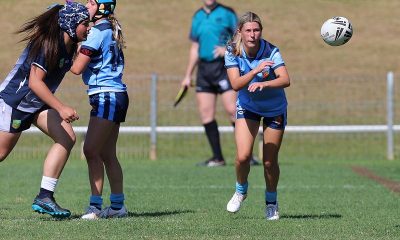 2023 ASSRL u16 Schoolgirls Championships Day 5 Action Photo Port Macquarie NSWCHS vs Victoria (Photo's Steve Montgomery)