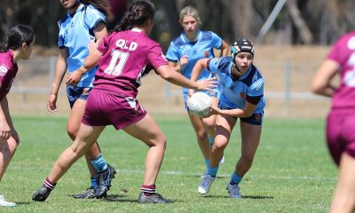 2023 ASSRL Under 16 Schoolgirls National Final Action Photo's QLDSS v NSWCHS Day 7 Played at the Port Macquarie Regional Stadium (Photo's : Steve Montgomery)