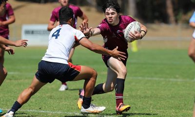 2023 ASSRL under 15 Schoolboys Final Action Photo's NSW Combined Independent Schools v Queensland (Photo's : Steve Montgomery)