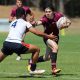 2023 ASSRL under 15 Schoolboys Final Action Photo's NSW Combined Independent Schools v Queensland (Photo's : Steve Montgomery)