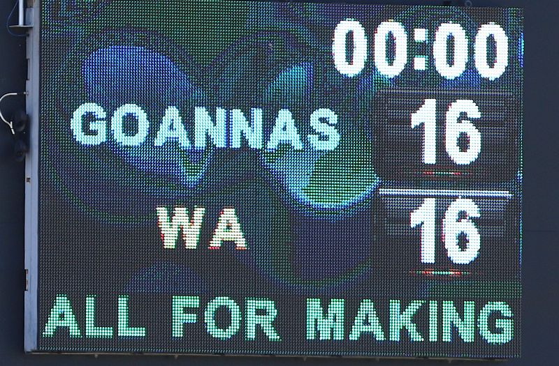 ASSRL D7 Schoolboys GOANNAs v WA