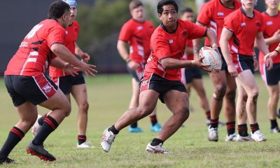 NSWCHS University Shield Rugby League Action Photo's Endeavour Sports High School vs Hunter Sports High School - Photos Steve Montgomery