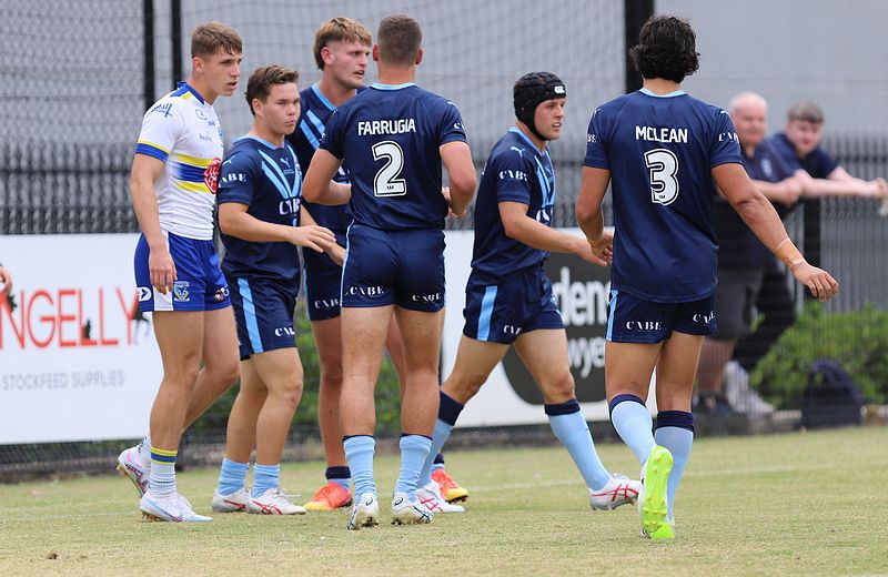 NSW u17s vs WARRINGTON ACADEMY
