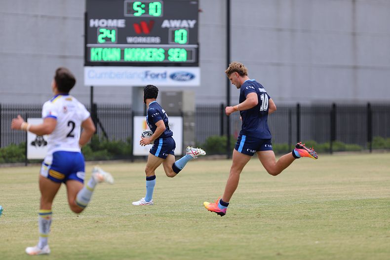 NSW u17s vs WARRINGTON ACADEMY