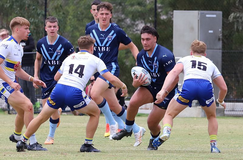 NSW u17s vs WARRINGTON ACADEMY