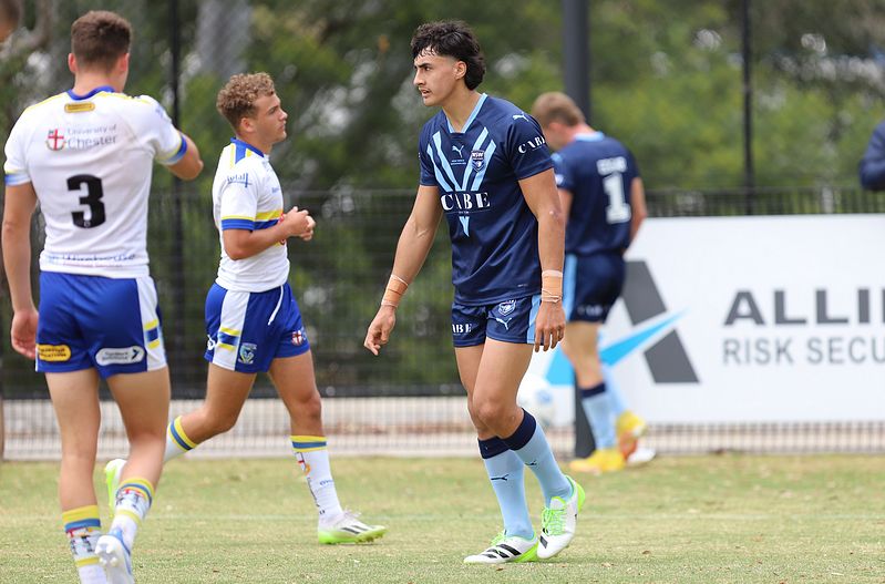 NSW u17s vs WARRINGTON ACADEMY