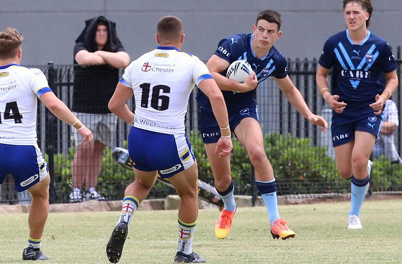 NSW u17s vs WARRINGTON ACADEMY