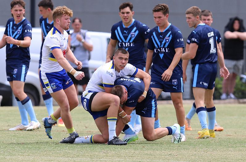 NSW u17s vs WARRINGTON ACADEMY
