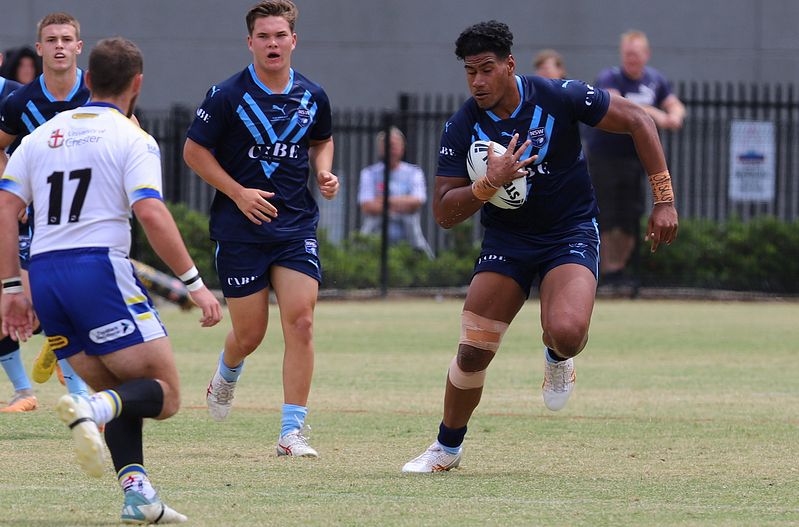 NSW u17s vs WARRINGTON ACADEMY