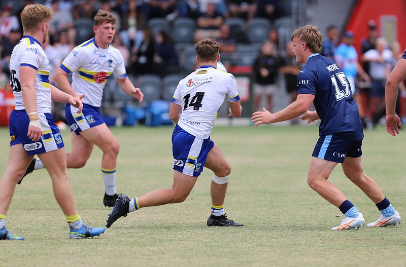 NSW u17s vs WARRINGTON ACADEMY