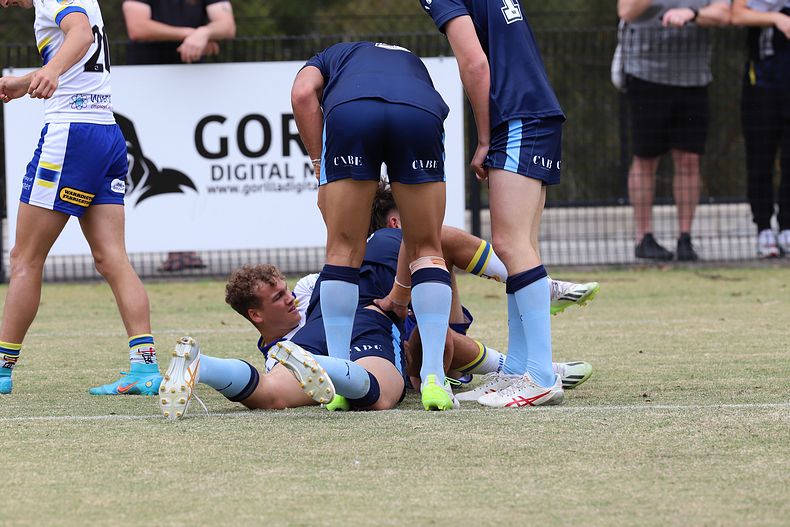 NSW u17s vs WARRINGTON ACADEMY