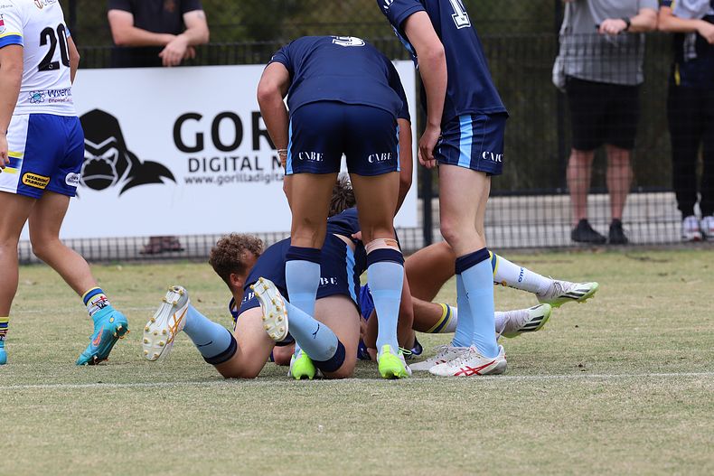 NSW u17s vs WARRINGTON ACADEMY