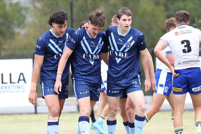 NSW u17s vs WARRINGTON ACADEMY
