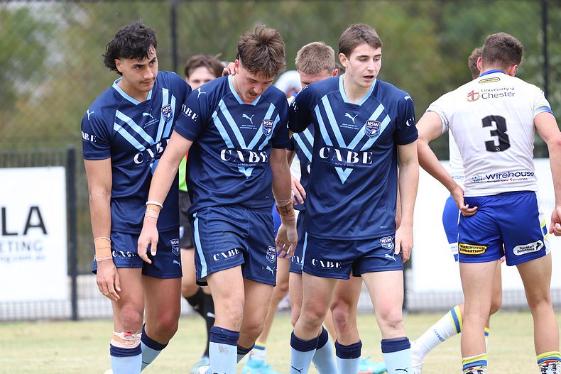 NSW u17s vs WARRINGTON ACADEMY