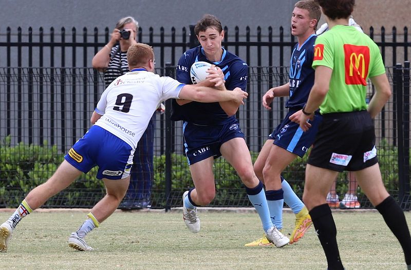 NSW u17s vs WARRINGTON ACADEMY