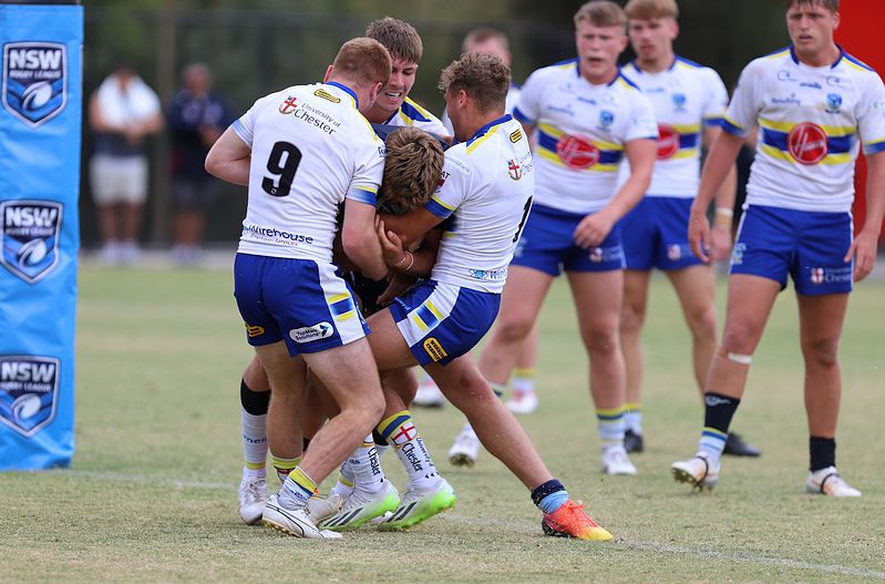 NSW u17s vs WARRINGTON ACADEMY