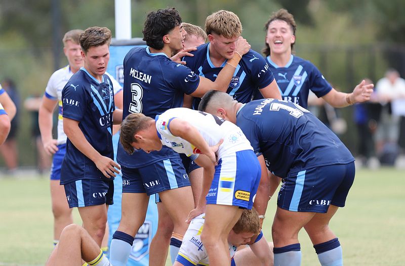 NSW u17s vs WARRINGTON ACADEMY
