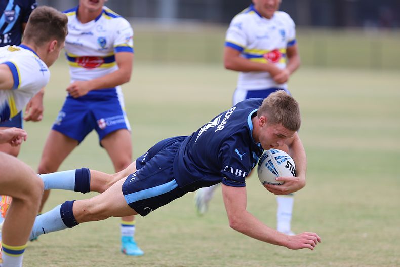 NSW u17s vs WARRINGTON ACADEMY