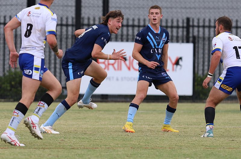 NSW u17s vs WARRINGTON ACADEMY