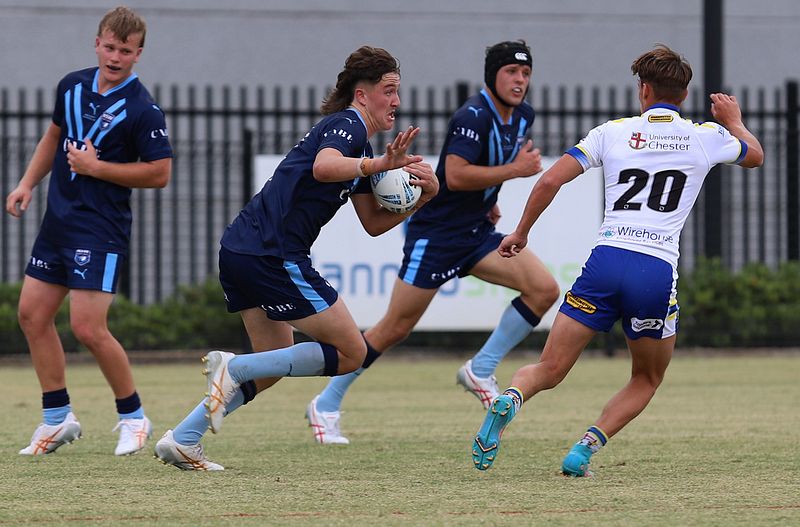 NSW u17s vs WARRINGTON ACADEMY