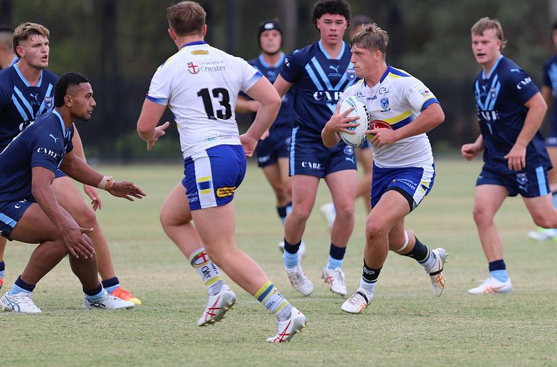 NSW u17s vs WARRINGTON ACADEMY