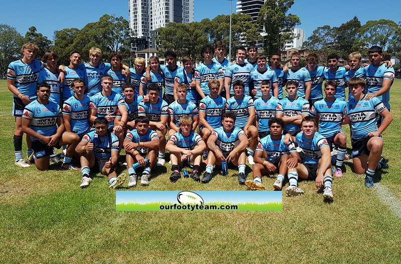 Cronulla Sharks Harols Matthews Cup team vs Wests Magpies (Photo - Steve Montgomery)