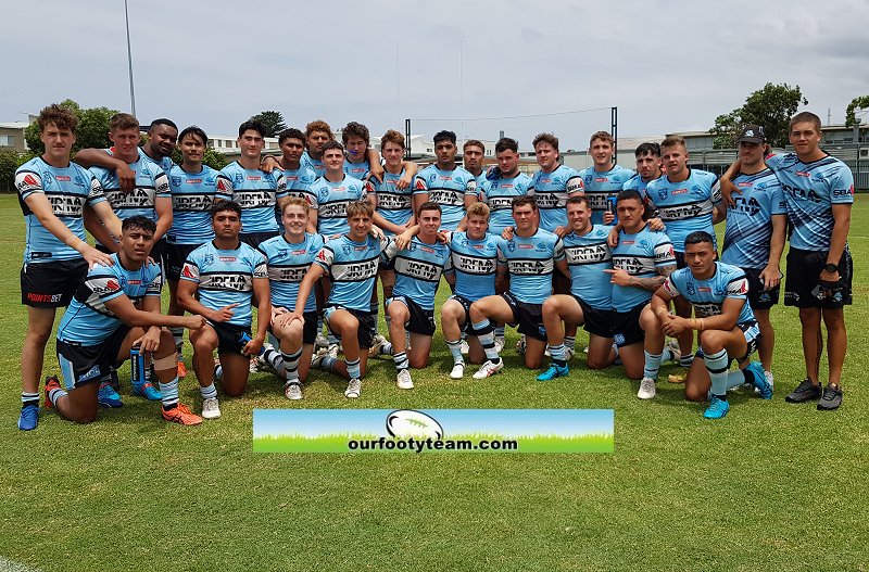 Cronulla Sharks SG Ball Cup trial team vs Bulldogs (Photo - Steve Montgomery)