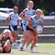 Tarsha Gale Cup trial Action Photo's South Sydney Rabbitohs vs Cronulla Sharks at Redfern Oval (Photo's - Steve Montgomery)