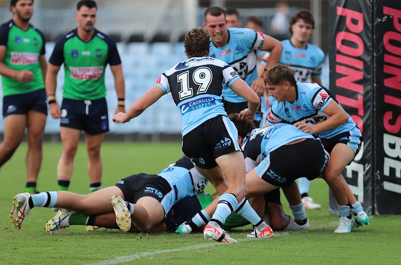 SGB Rnd 3 SHARKS vs RAIDERS