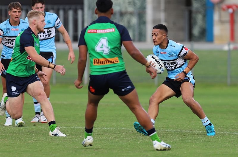 SGB Rnd 3 SHARKS vs RAIDERS