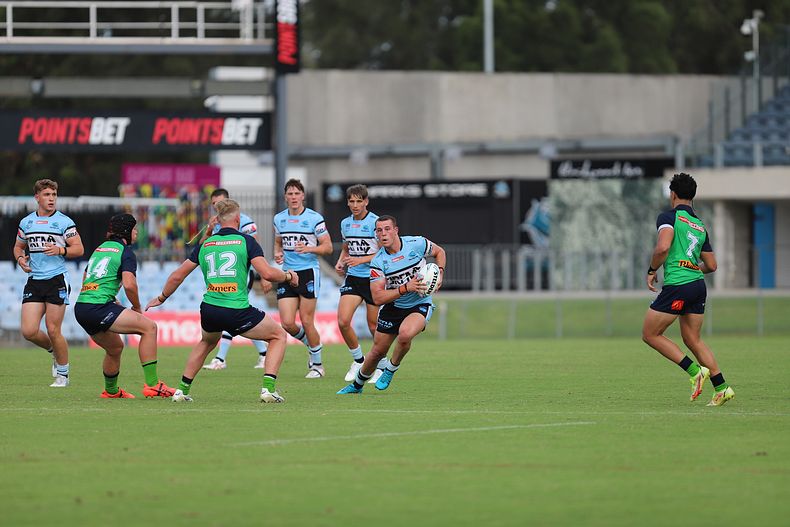 SGB Rnd 3 SHARKS vs RAIDERS