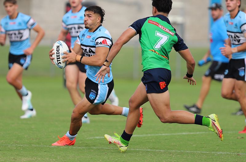 SGB Rnd 3 SHARKS vs RAIDERS