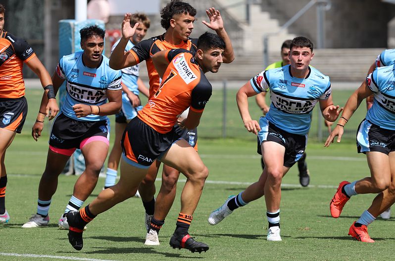 SGB Rnd 1 SHARKS vs TIGERS