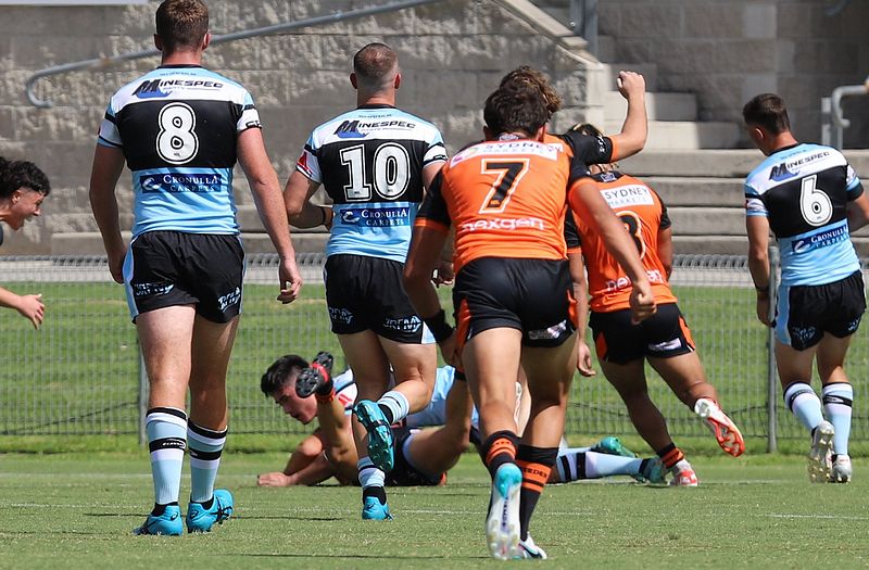 SGB Rnd 1 SHARKS vs TIGERS