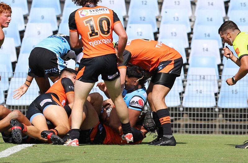SGB Rnd 1 SHARKS vs TIGERS
