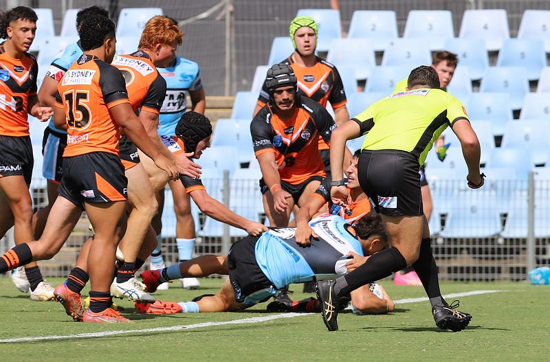 SGB Rnd 1 SHARKS vs TIGERS